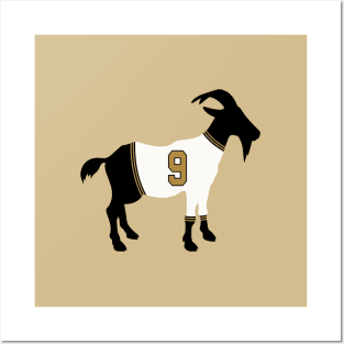 Drew Brees GOAT Posters and Art